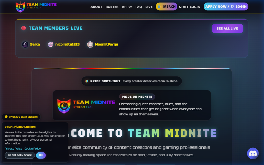 Team Midnite Screenshot